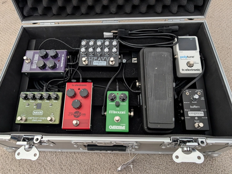 The pedalboard